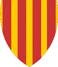 D'or à 4 pals de gueules